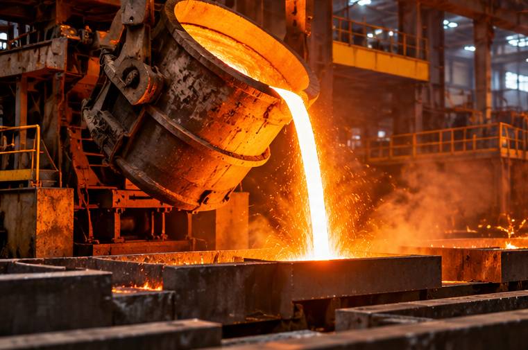 Killed steel making process